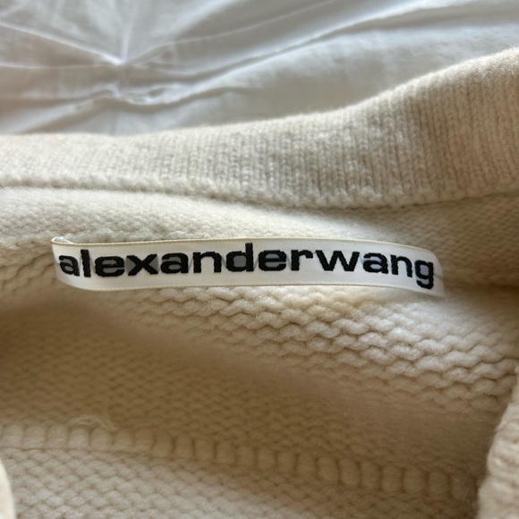 Alexander Wang Chunky Wool Collared Sweater- Size M - Picture 3 of 9